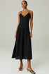 VESTIDO LINHO EVASÊ PRETO